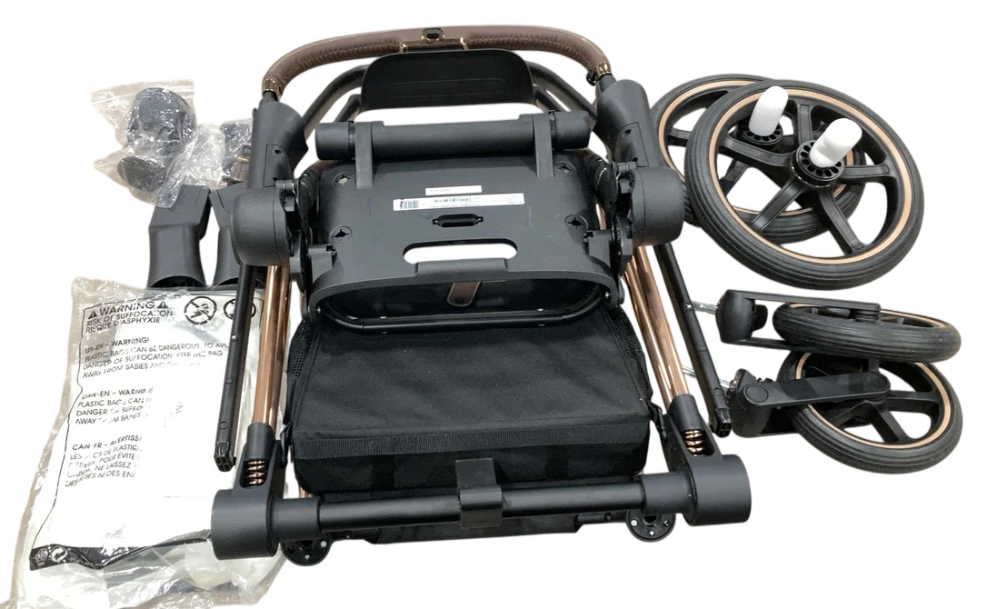 Cybex E-PRIAM Stroller Frame Only, 2019, Rosegold, without Battery - Image 2