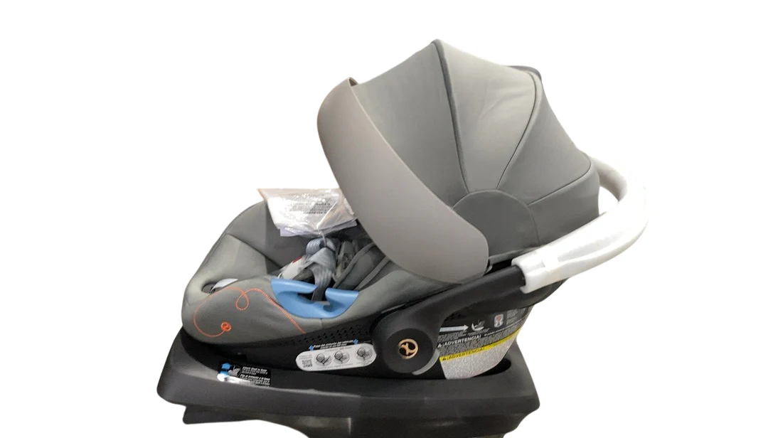 Cybex Eos and Aton G Swivel Travel System, 2024, Black Frame, Lava Grey - Image 4