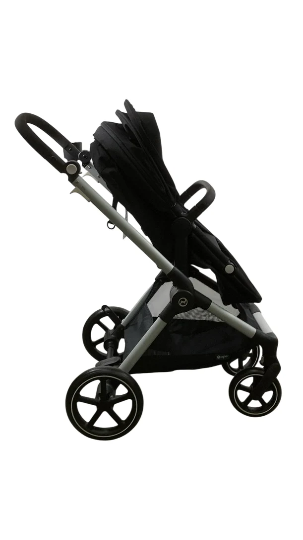 Cybex Eos and Aton G Swivel Travel System, 2024, Black Frame, Moon Black - Image 3