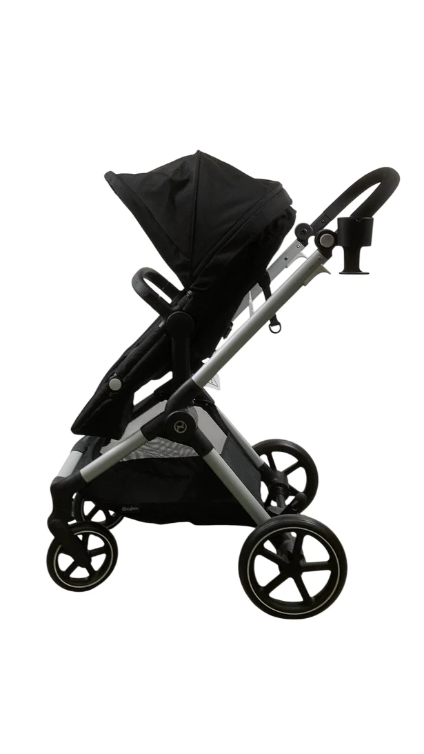 Cybex Eos and Aton G Swivel Travel System, 2024, Black Frame, Moon Black - Image 4