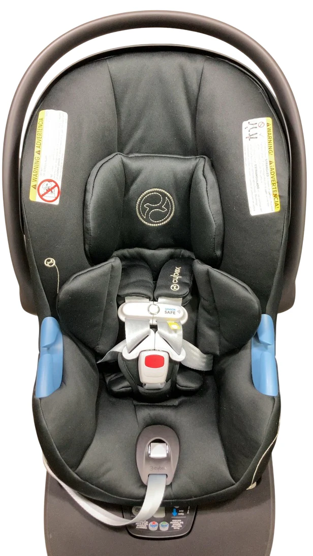 Cybex Eos and Aton G Swivel Travel System, 2024, Moon Black, Silver Frame - Image 14