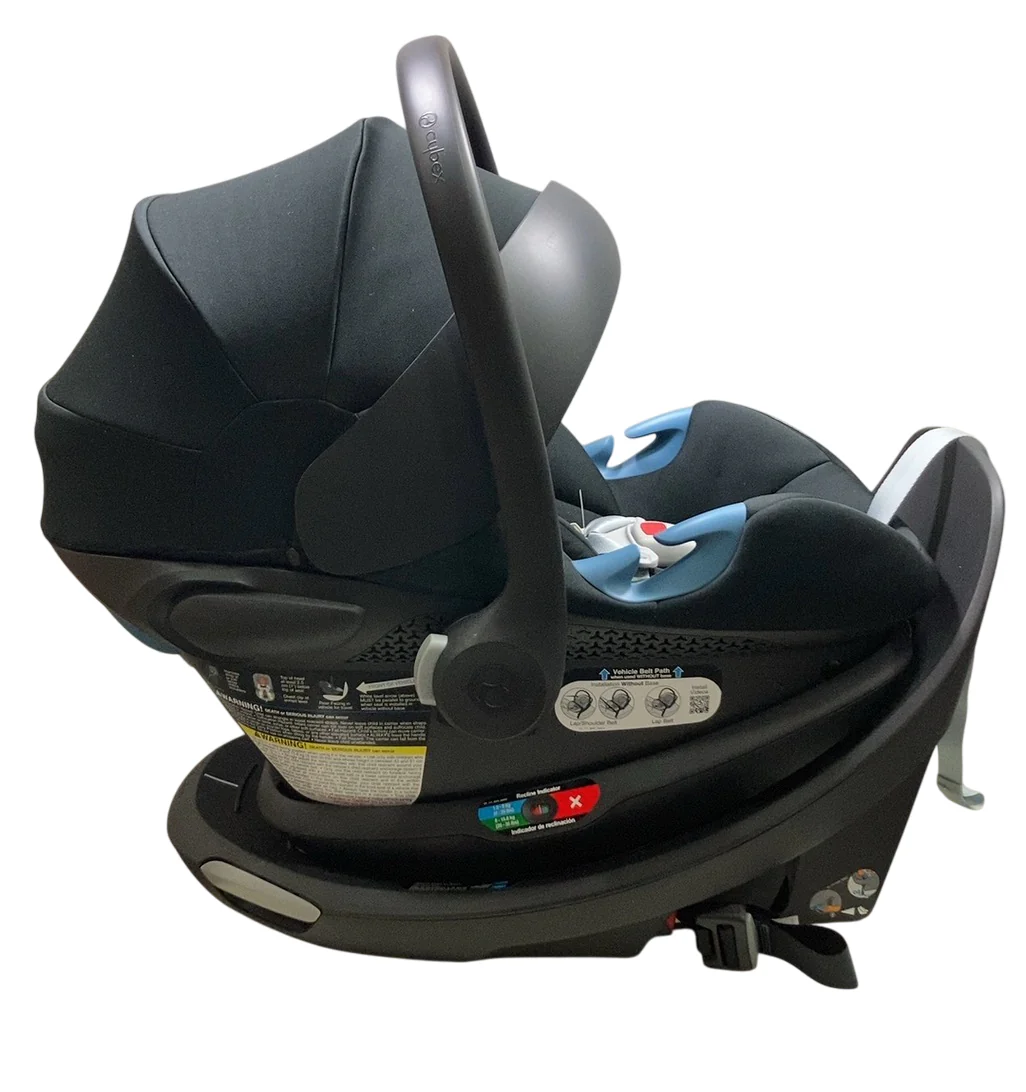 Cybex Eos and Aton G Swivel Travel System, Moon Black, Black Frame, 2024 - Image 14