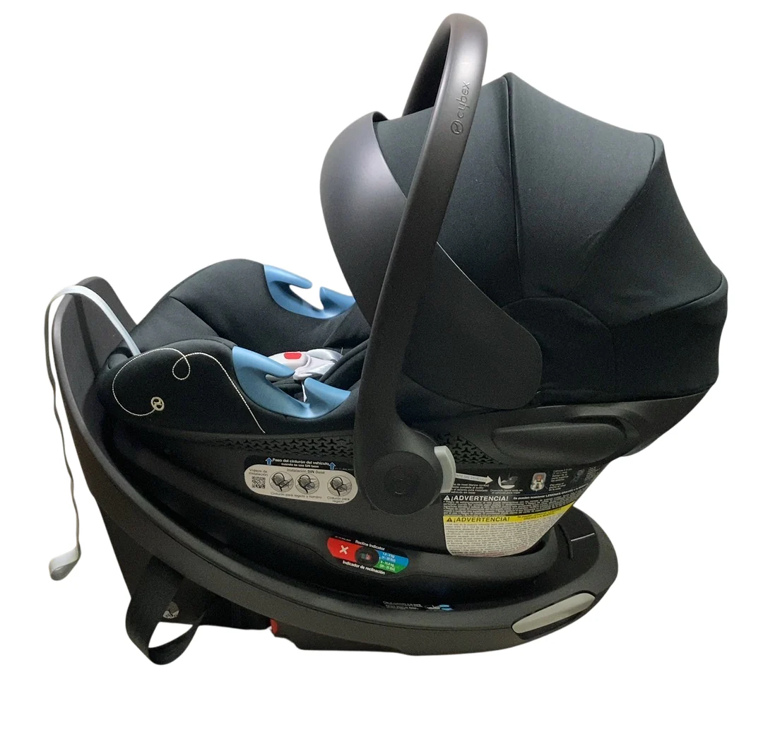 Cybex Eos and Aton G Swivel Travel System, Moon Black, Black Frame, 2024 - Image 15