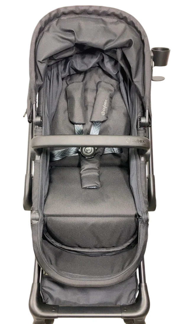 Cybex Eos and Aton G Swivel Travel System, Moon Black, Black Frame, 2024 - Image 5