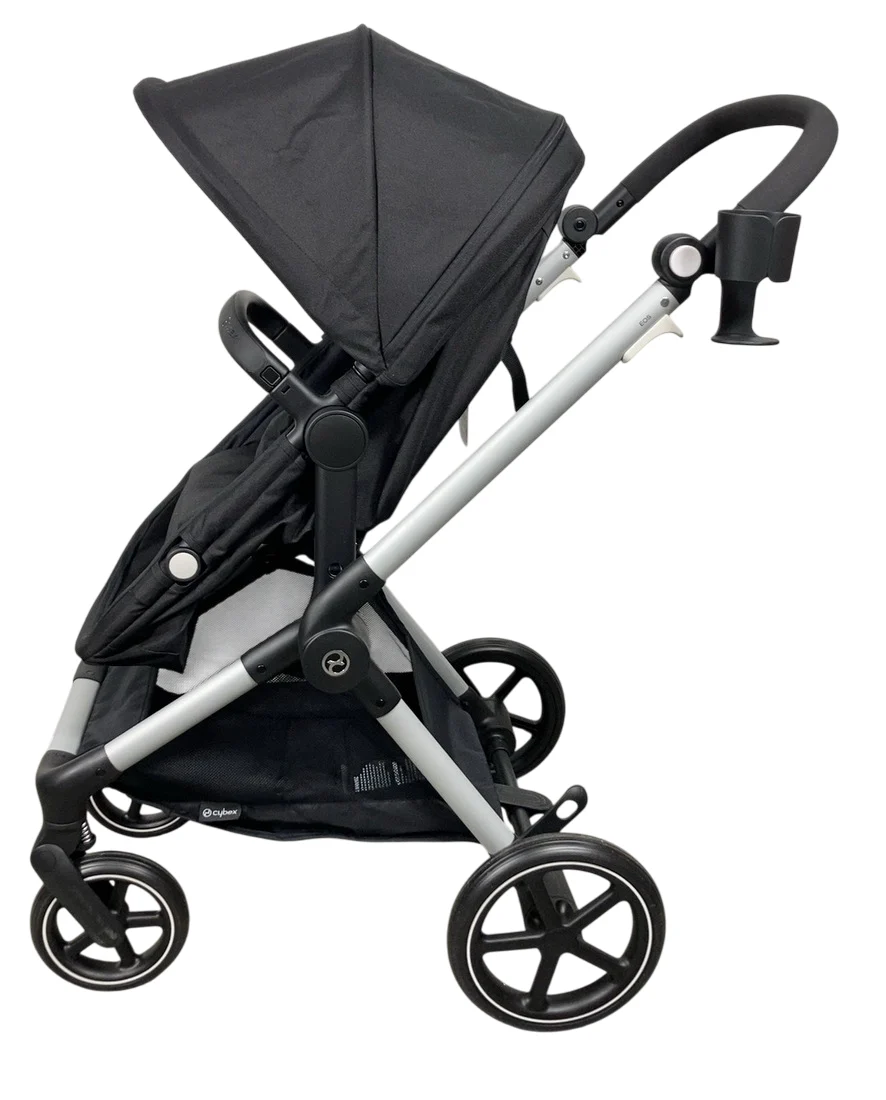 Cybex Eos and Aton G Swivel Travel System, Moon Black, Silver Frame, 2024 - Image 3