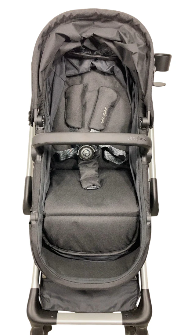 Cybex Eos and Aton G Swivel Travel System, Moon Black, Silver Frame, 2024 - Image 5