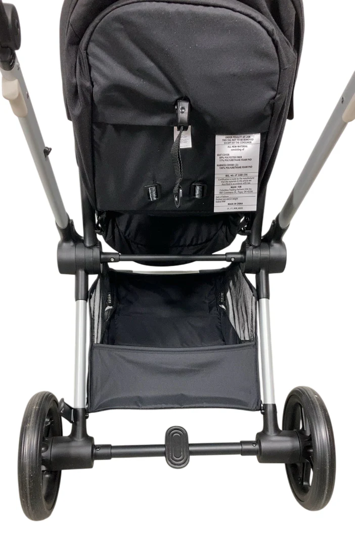 Cybex Eos and Aton G Swivel Travel System, Moon Black, Silver Frame, 2024 - Image 8