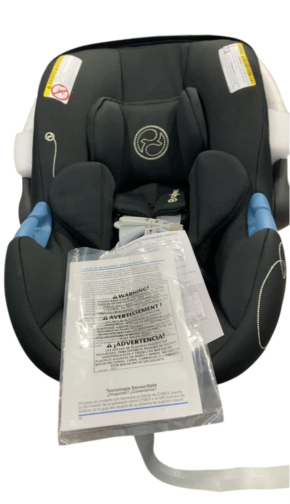 Cybex Eos and Aton G Travel System, 2024, Moon Black, Silver - Image 3