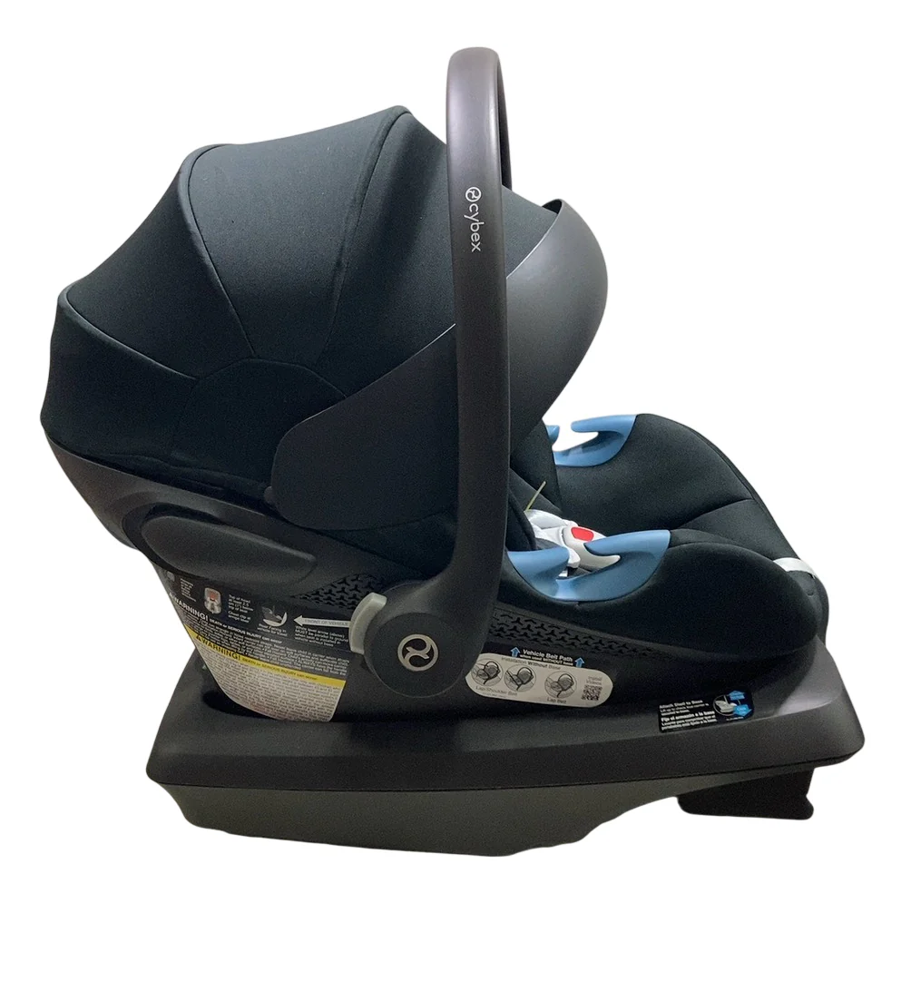Cybex Eos and Aton G Travel System, 2024, Moon Black, Silver - Image 8