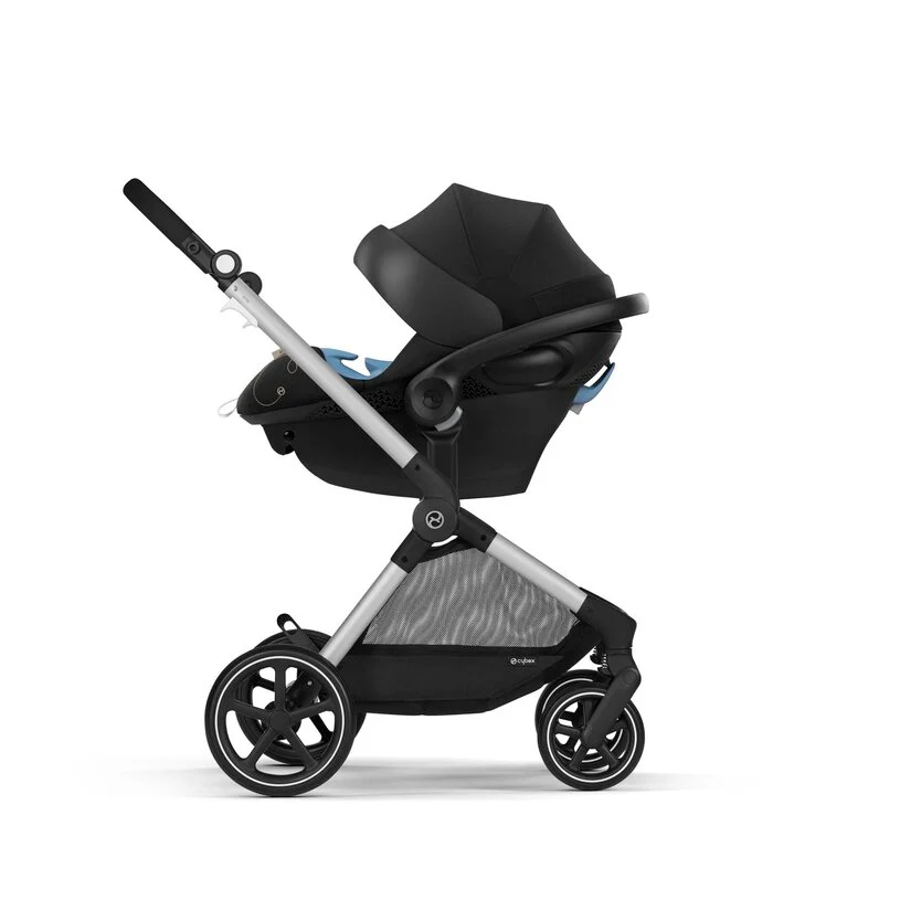 Cybex Eos and Aton G Travel System, 2025, Black, Ocean Blue - Image 3