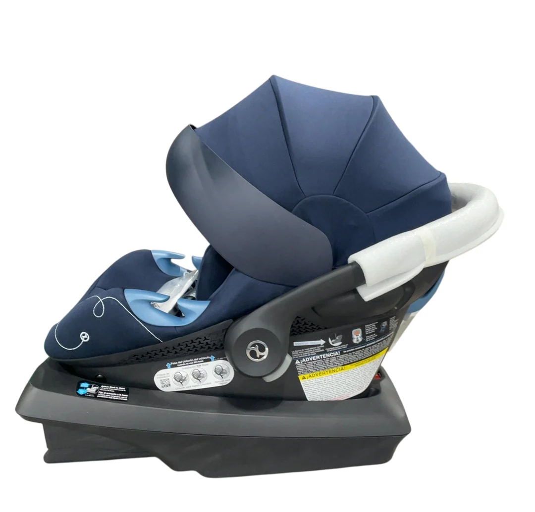 Cybex Eos and Aton G Travel System, 2025, Black, Ocean Blue - Image 6