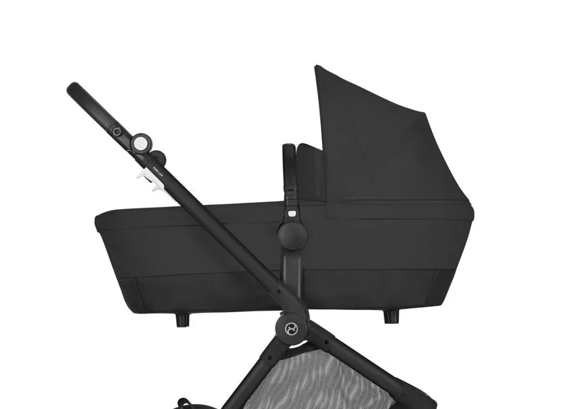 Cybex EOS LUX Bassinet, Moon Black