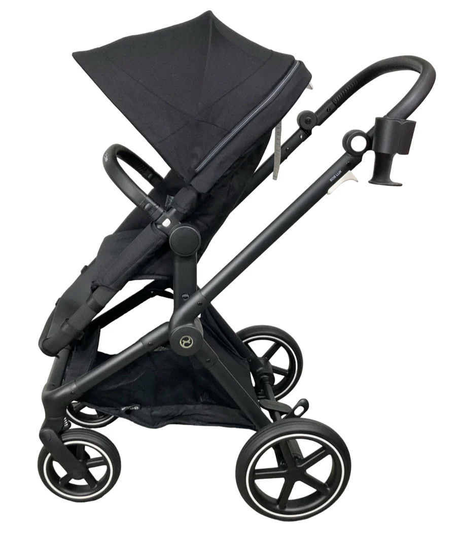 Cybex Eos Lux Stroller, 2023, Moon Black - Image 3