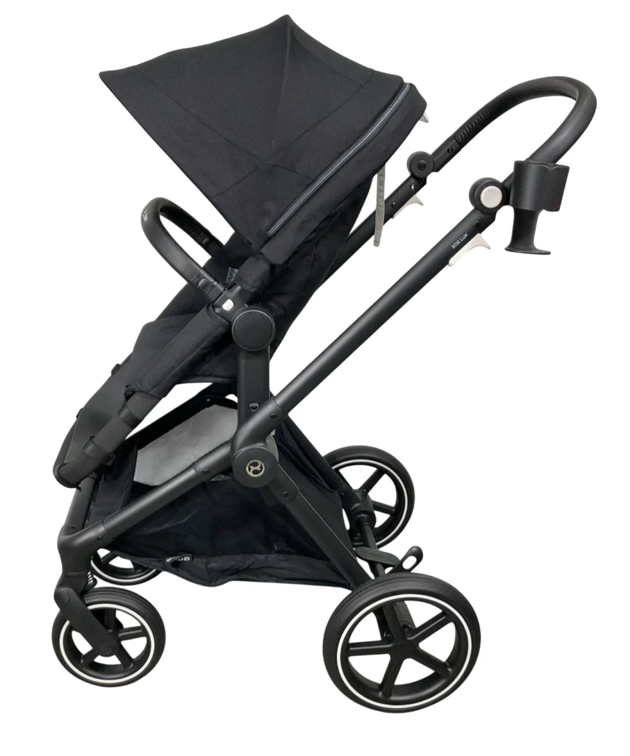 Cybex Eos Lux Stroller, 2023, Moon Black - Image 3