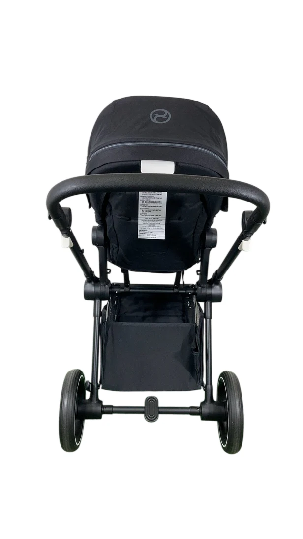 Cybex Eos Lux Stroller, 2024, Moon Black - Image 5