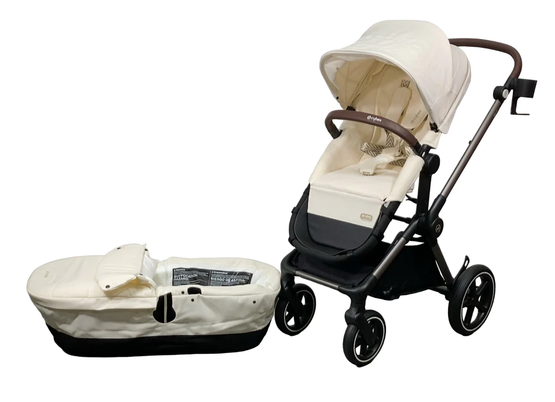 Cybex Eos Lux Stroller, 2024, Seashell Beige