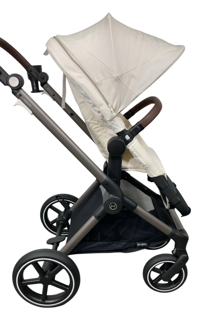 Cybex Eos Lux Stroller, 2024, Seashell Beige - Image 9