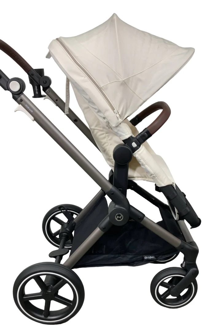 Cybex Eos Lux Stroller, 2024, Seashell Beige - Image 8