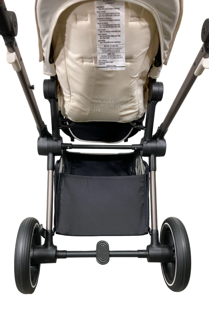 Cybex Eos Lux Stroller, 2024, Seashell Beige - Image 9