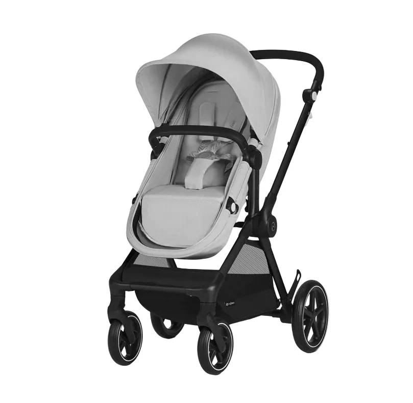 Cybex Eos Stroller, 2024, Black, Lava Grey