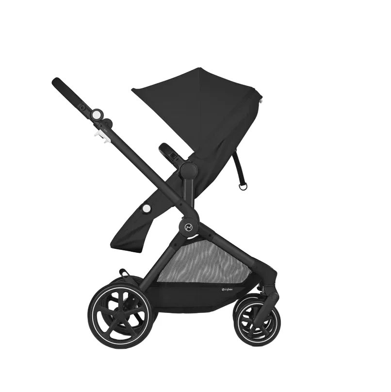 Cybex Eos Stroller, 2024, Black, Moon Black - Image 2