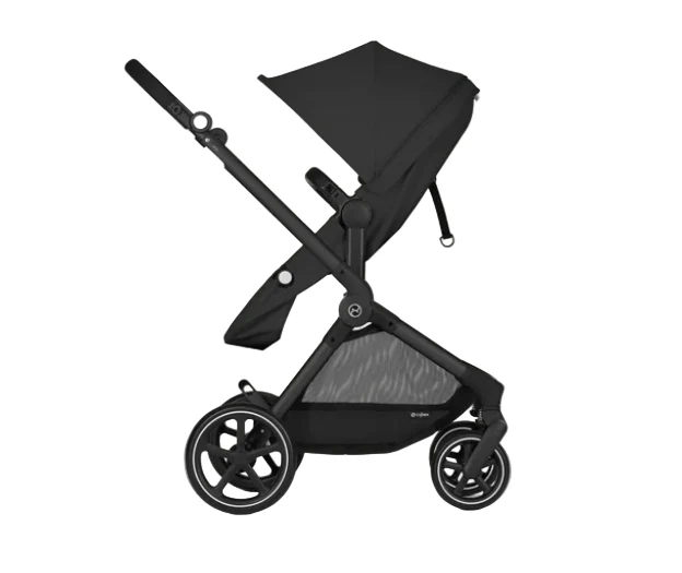 Cybex Eos Stroller, 2024, Black, Ocean Blue - Image 2