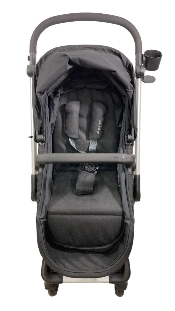Cybex Eos Stroller, 2024, Moon Black, Silver - Image 8