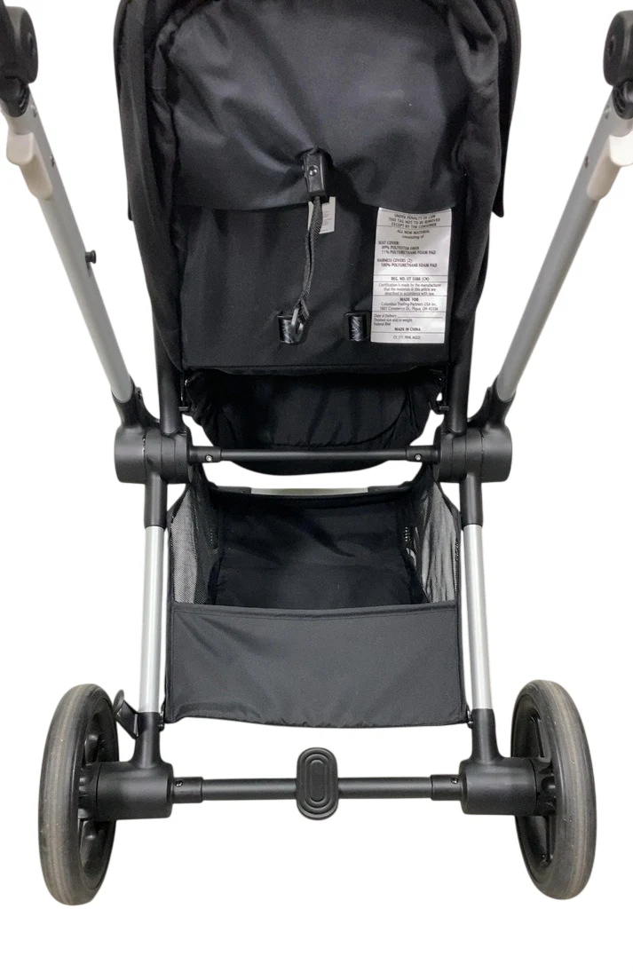 Cybex Eos Stroller, 2024, Moon Black, Silver - Image 2