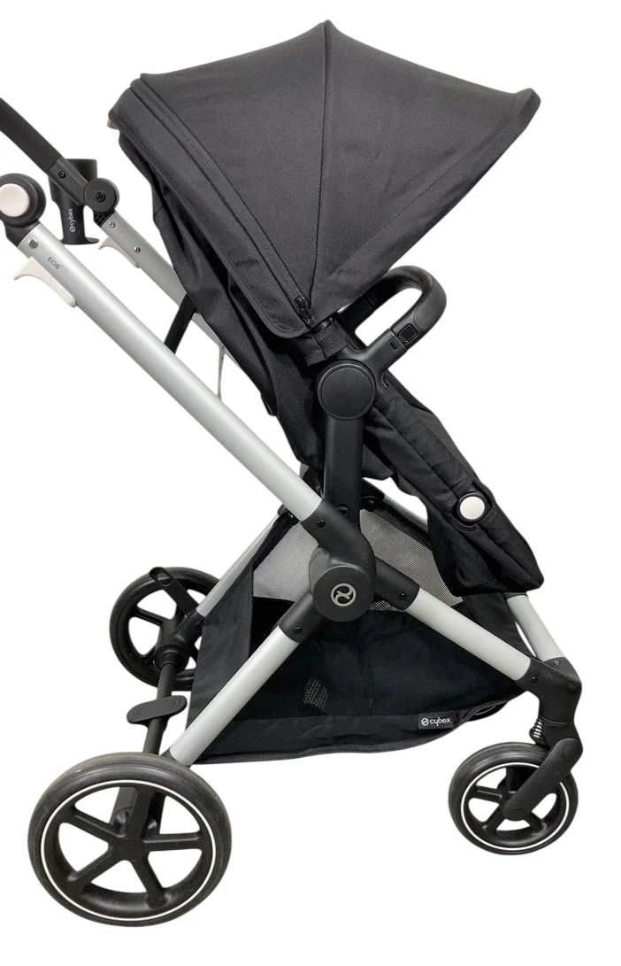 Cybex Eos Stroller, 2024, Moon Black, Silver - Image 3