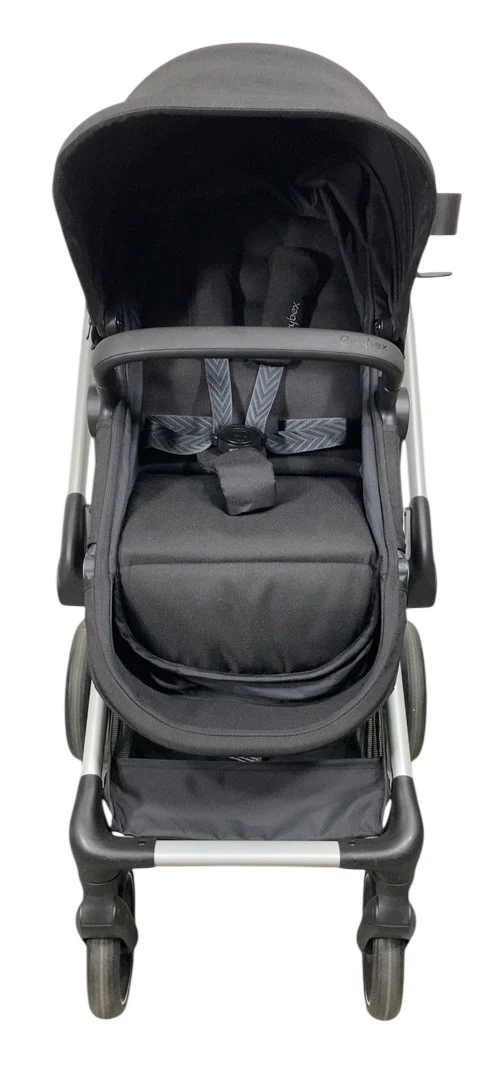 Cybex Eos Stroller, 2024, Moon Black, Silver - Image 6