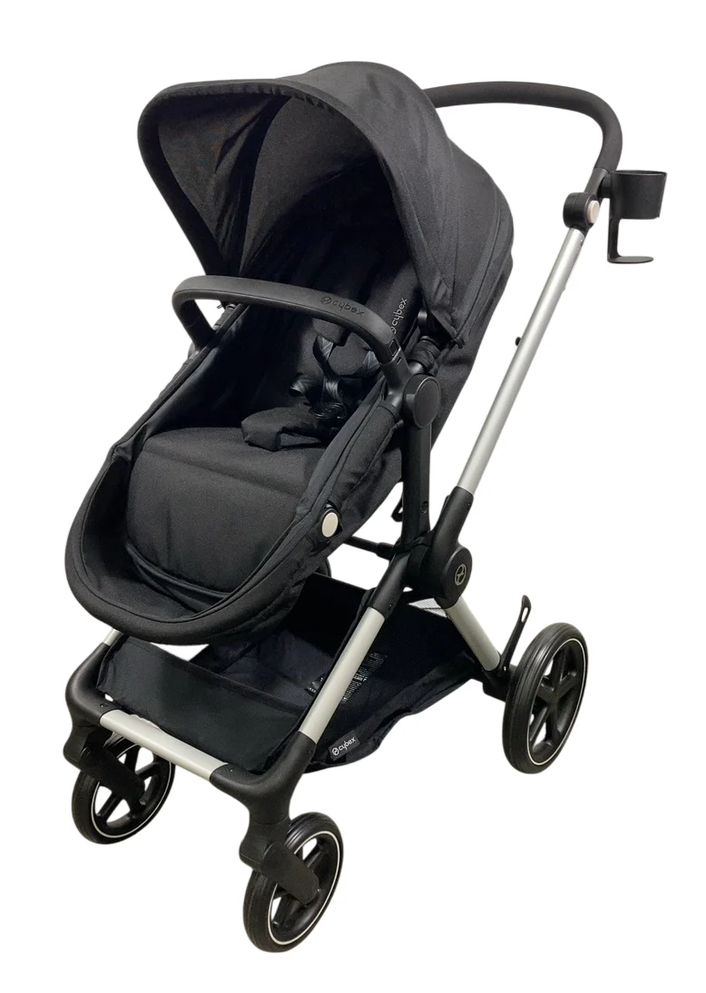 Cybex Eos Stroller, Silver, Moon Black, 2024