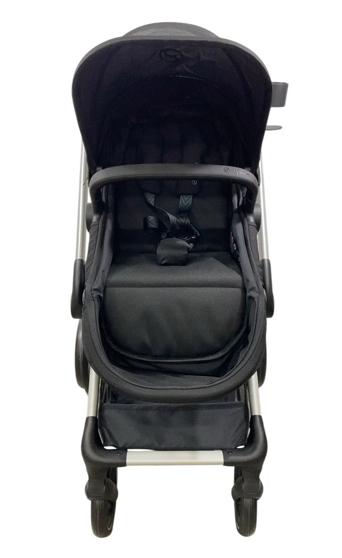 Cybex Eos Stroller, Silver, Moon Black, 2024 - Image 4
