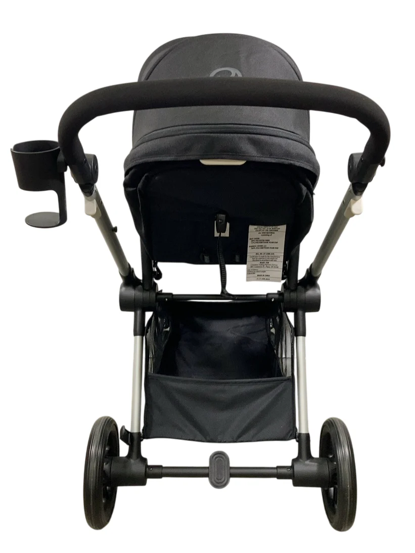 Cybex Eos Stroller, Silver, Moon Black, 2024 - Image 7