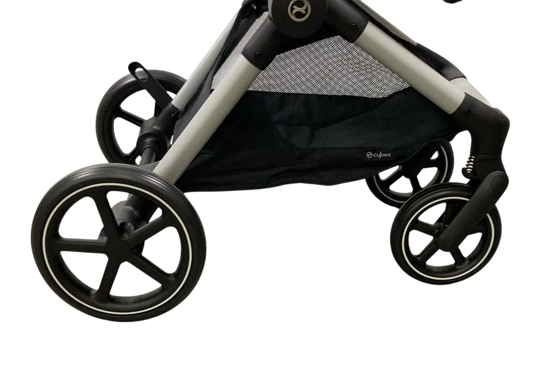 Cybex Eos Stroller, Silver, Moon Black, 2024 - Image 9
