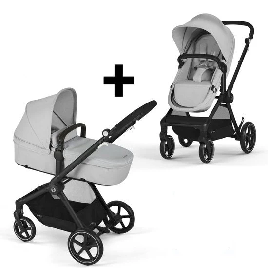 Cybex Eos Stroller, Black, Lava Grey, 2024