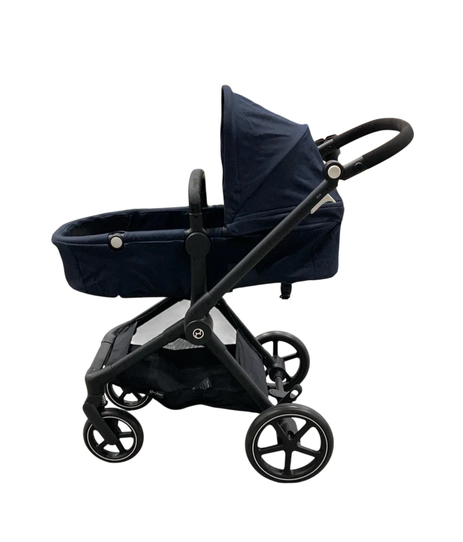 Cybex Eos Stroller, Black, Ocean Blue, 2025