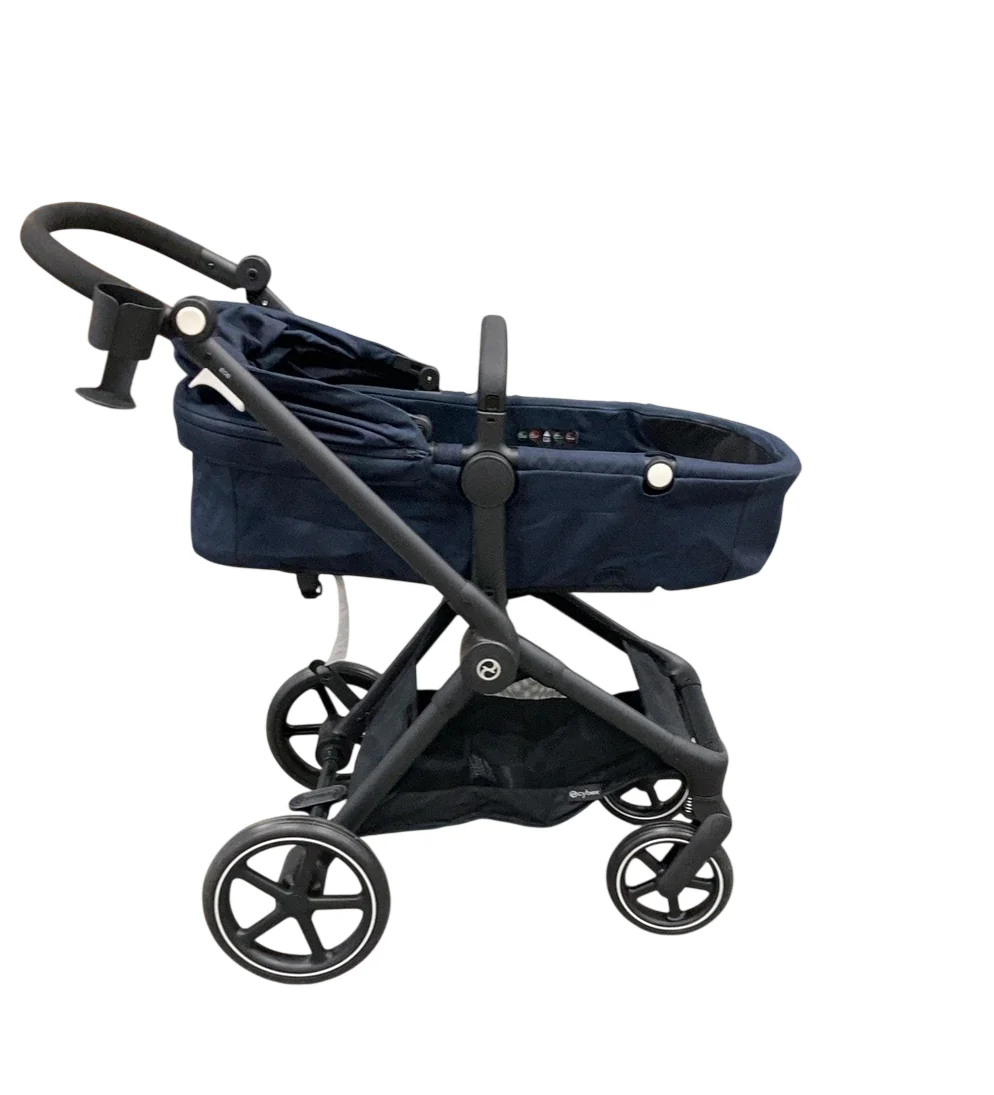 Cybex Eos Stroller, Black, Ocean Blue, 2025 - Image 2