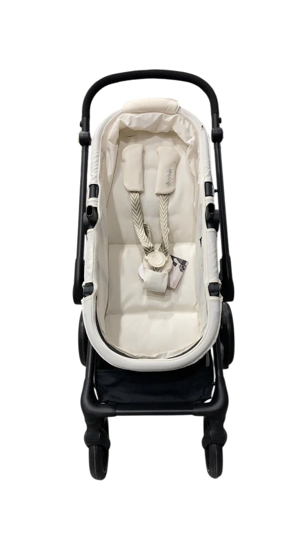 Cybex Eos Stroller, Black, Seashell Beige, 2024