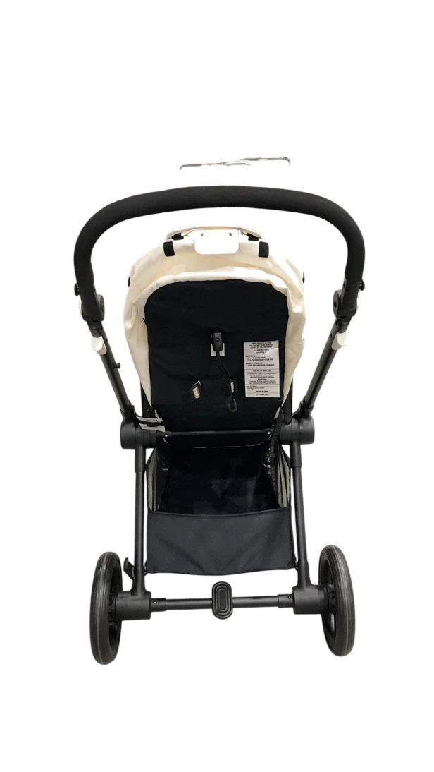 Cybex Eos Stroller, Black, Seashell Beige, 2024 - Image 6