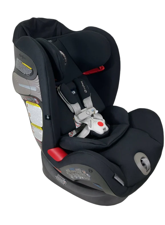 Cybex Eternis S All-In-One Car Seat with SensorSafe, 2021, Lavastone Black