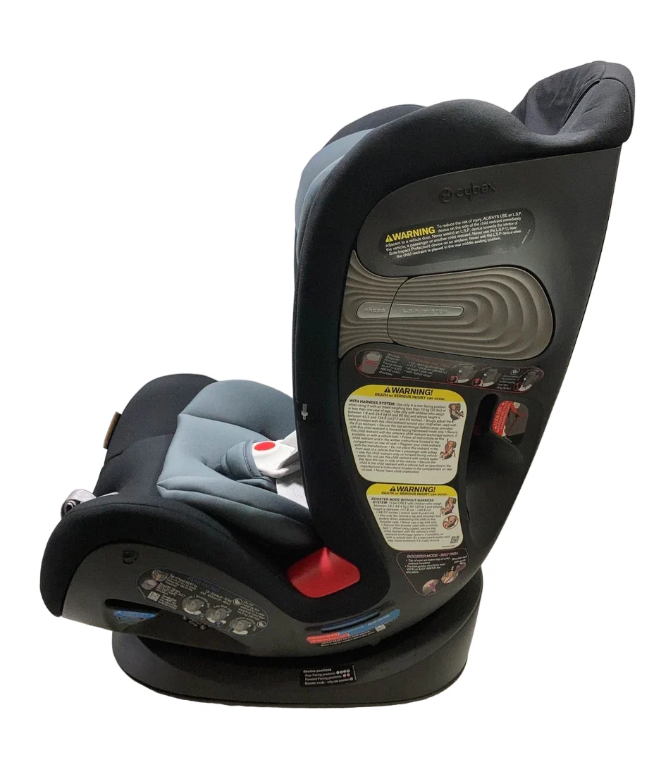 Cybex Eternis S All-In-One Car Seat with SensorSafe, 2021, Pepper Black - Image 3