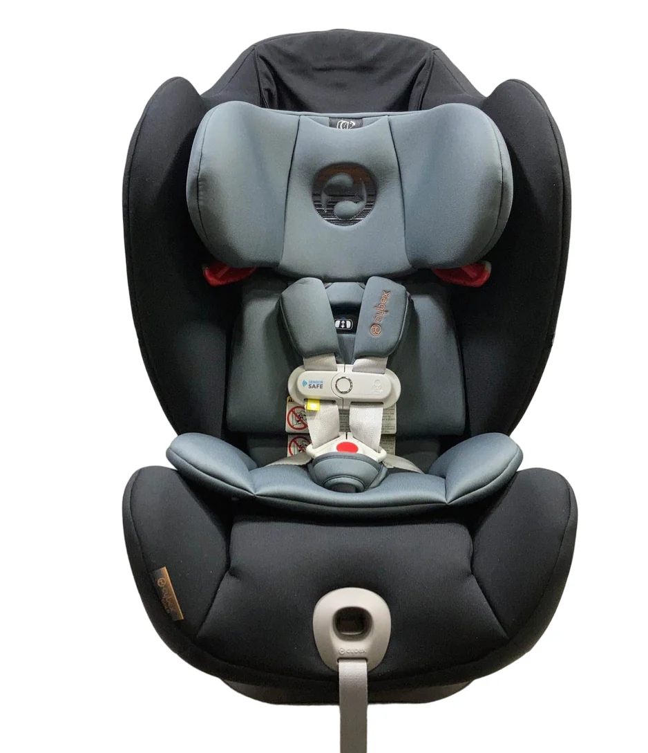 Cybex Eternis S All-In-One Car Seat with SensorSafe, 2021, Pepper Black - Image 4