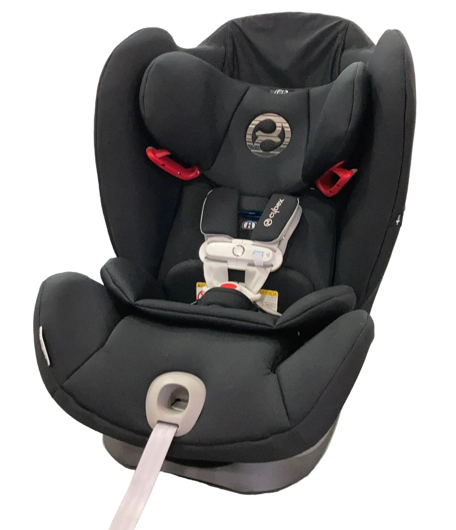 Cybex Eternis S All-In-One Car Seat with SensorSafe, 2022, Lavastone Black - Image 2