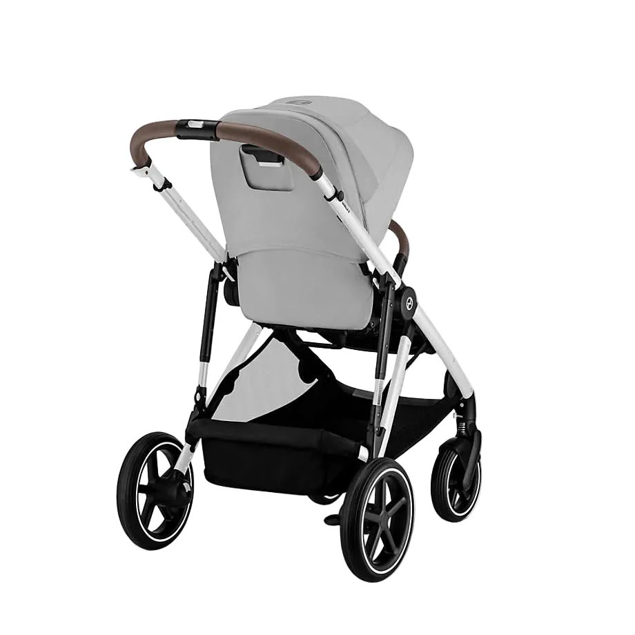 Cybex Gazelle S Modular Stroller, 2023, Lava Grey, Silver Frame - Image 3