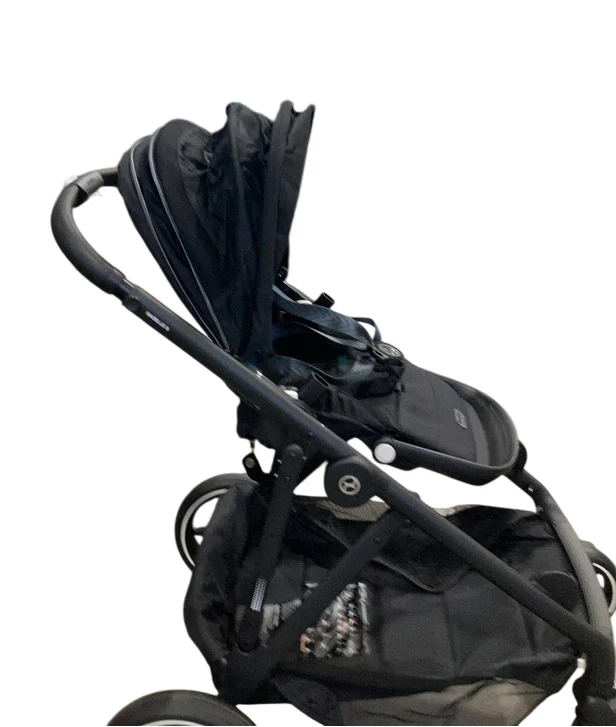 Cybex Gazelle S Modular Stroller, 2023, Moon Black, Black Frame - Image 3