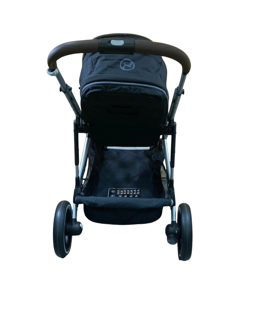 Cybex Gazelle S Modular Stroller, 2023, Moon Black, Silver Frame - Image 5