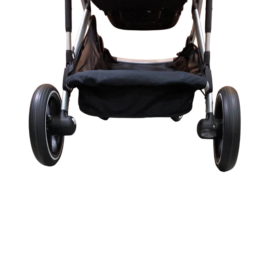 Cybex Gazelle S Modular Stroller, 2023, Moon Black, Silver Frame - Image 6