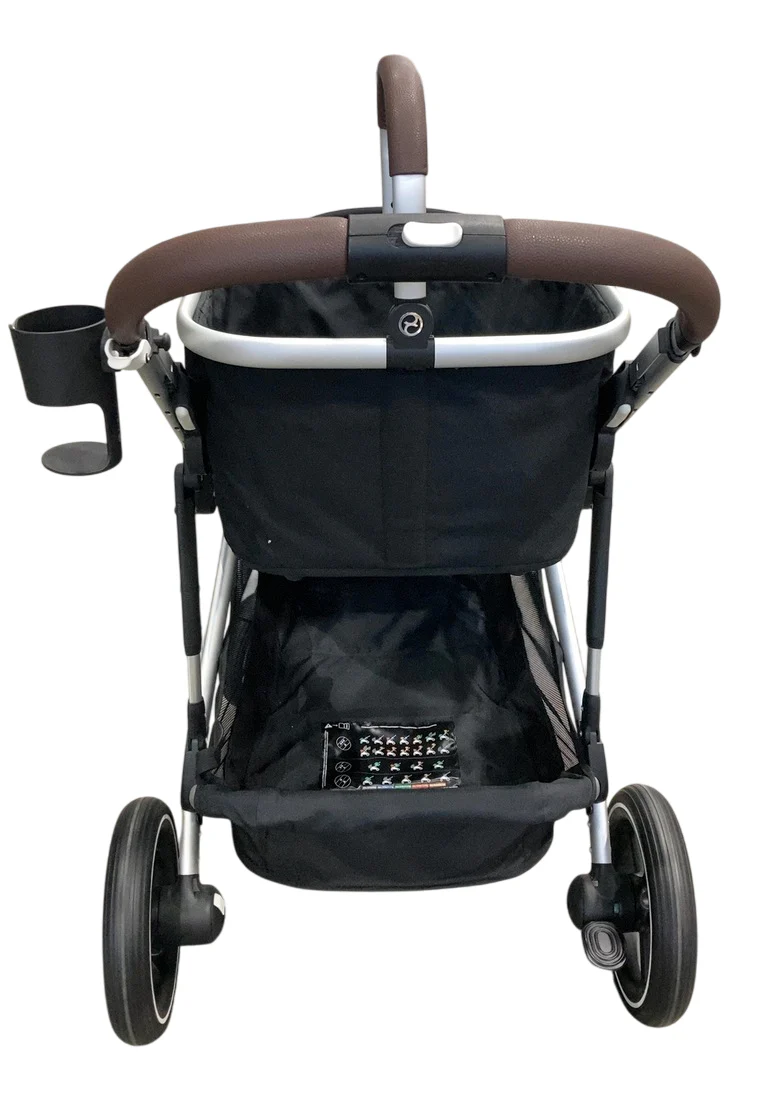 Cybex Gazelle S Modular Stroller, 2023, Moon Black, Silver Frame - Image 6