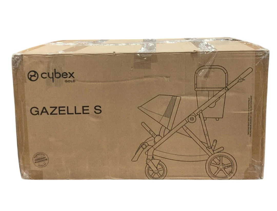 Cybex Gazelle S Modular Stroller, 2024, Black Frame, Moon Black - Image 6