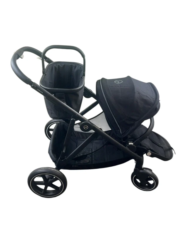 Cybex Gazelle S Modular Stroller, 2024, Black Frame, Moon Black - Image 2